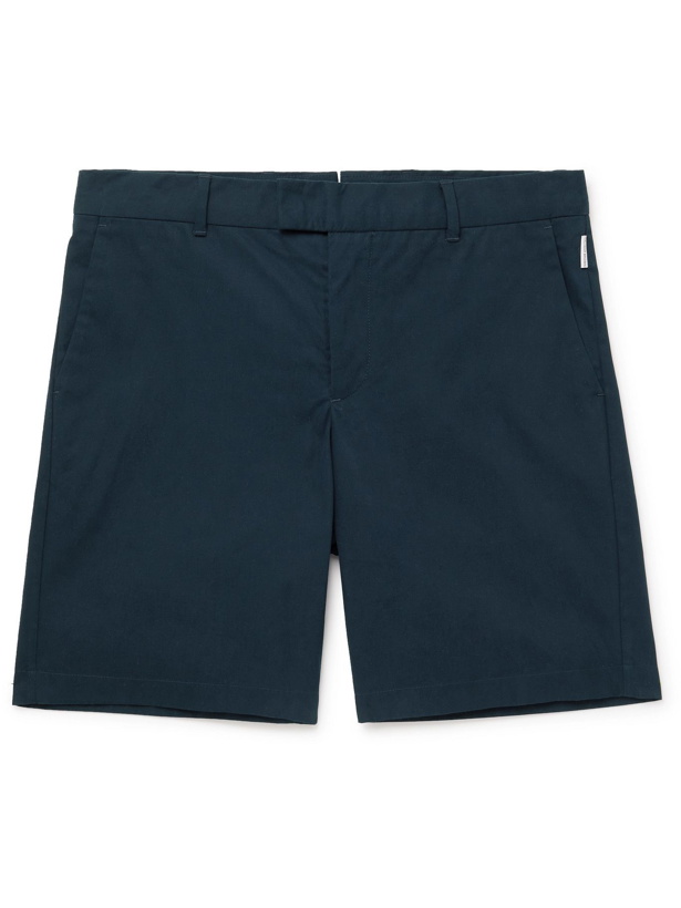 Photo: ORLEBAR BROWN - Levens Slim-Fit Cotton Shorts - Blue