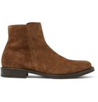 Brunello Cucinelli - Suede Chelsea Boots - Men - Light brown