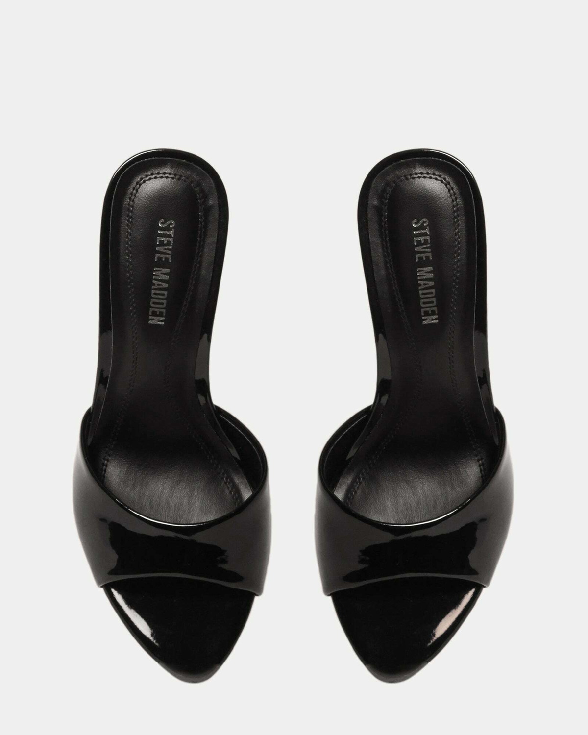 Steve Madden Santii Heels in Black Patent