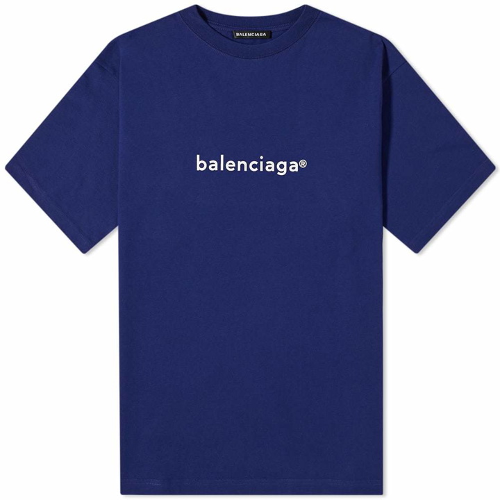 Photo: Balenciaga New Copyright Logo Tee