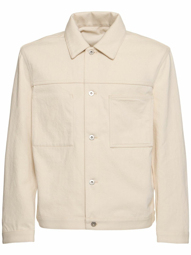 Photo: JIL SANDER Denim Workwear Jacket