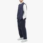 And Wander Men's Chino Tuck Tapered Pants in Navy