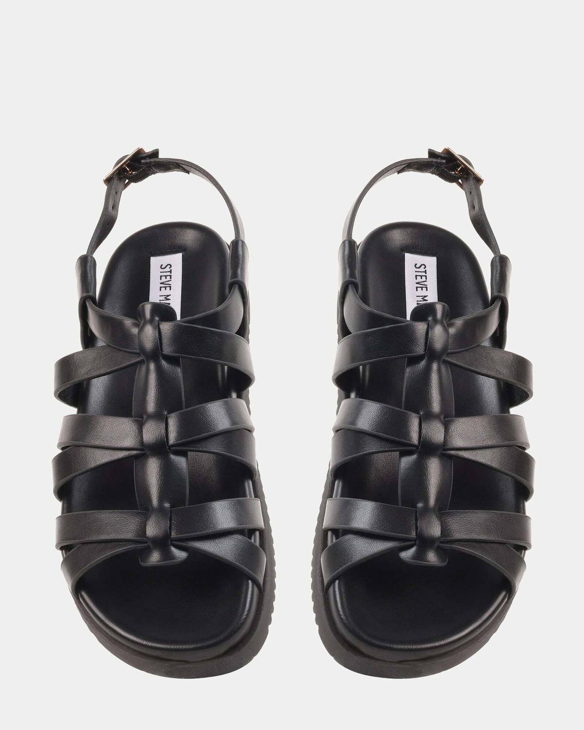 Steve Madden Vigilant Sandals in Black