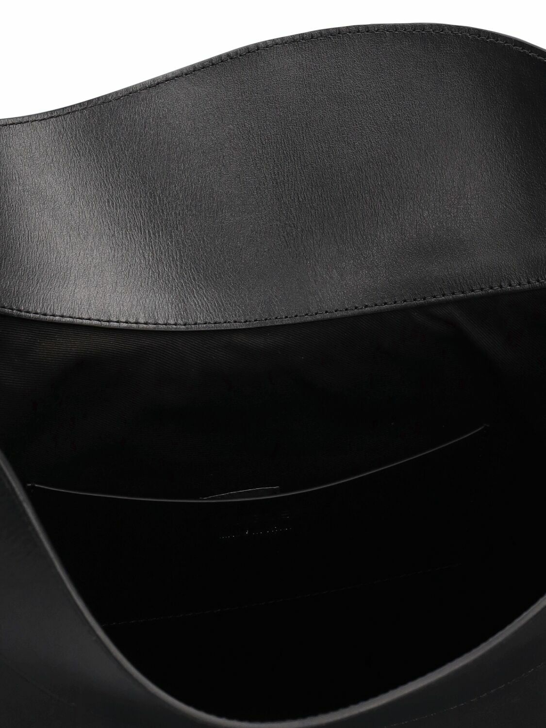 MUGLER - Large Spiral Curve Leather Shoulder Bag