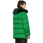 Moncler Green Down Mesange Jacket