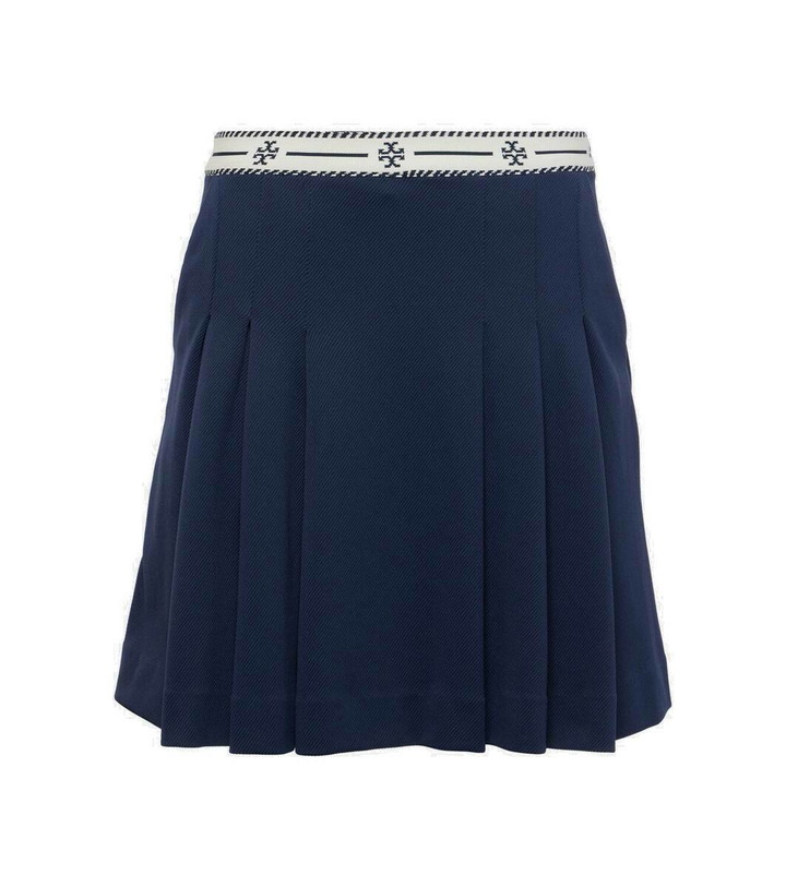 Photo: Tory Sport Logo ruffled miniskirt