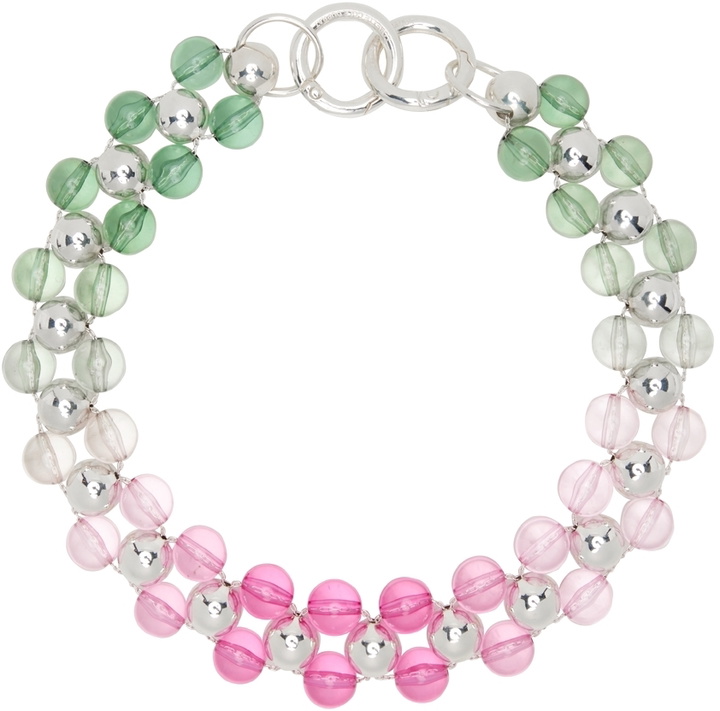 Photo: Lorette Colé Duprat Silver Resin Trinity Necklace
