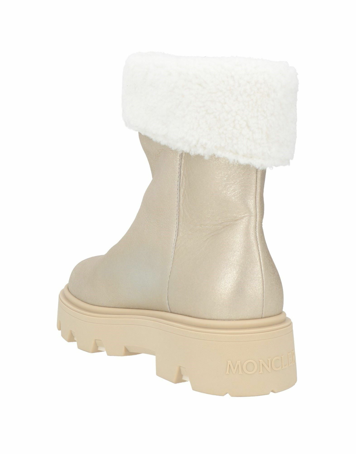 Moncler Womens Ankle boots Platinum