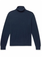 Rag & Bone - Harding Cashmere Rollneck Sweater - Blue