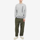 WTAPS Men's Design 01 Logo Sweater in Ash Grey