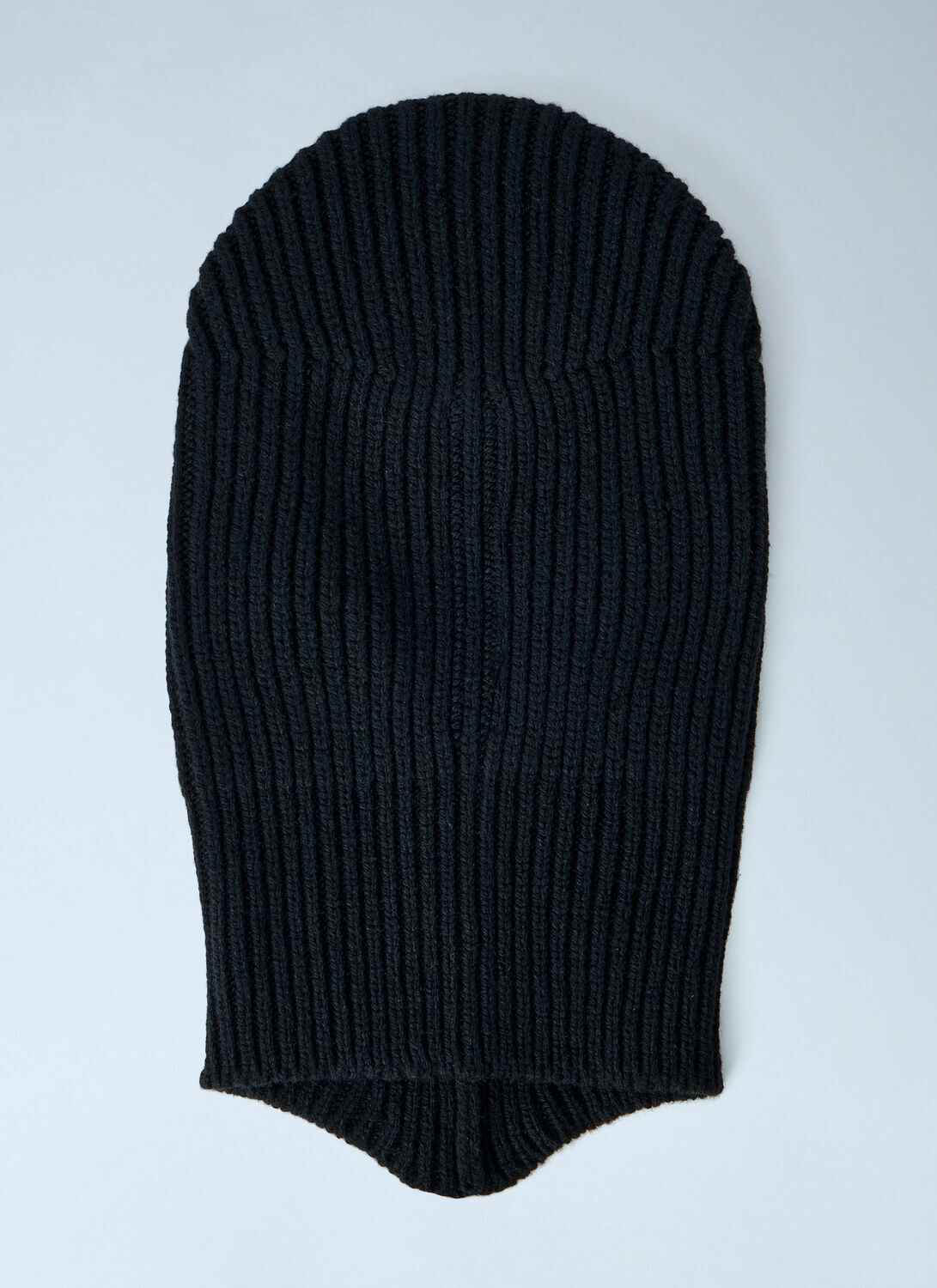 Rick Owens Ribbed Knit Balaclava