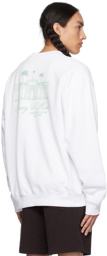 Sporty & Rich White 'Country Club' Sweatshirt