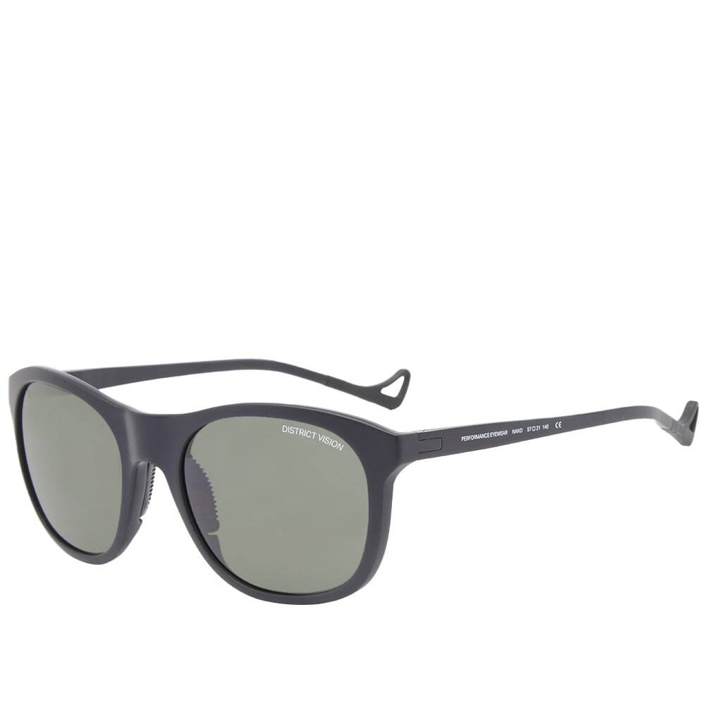 District Vision Men's Nako Multisport Sunglasses in Black District