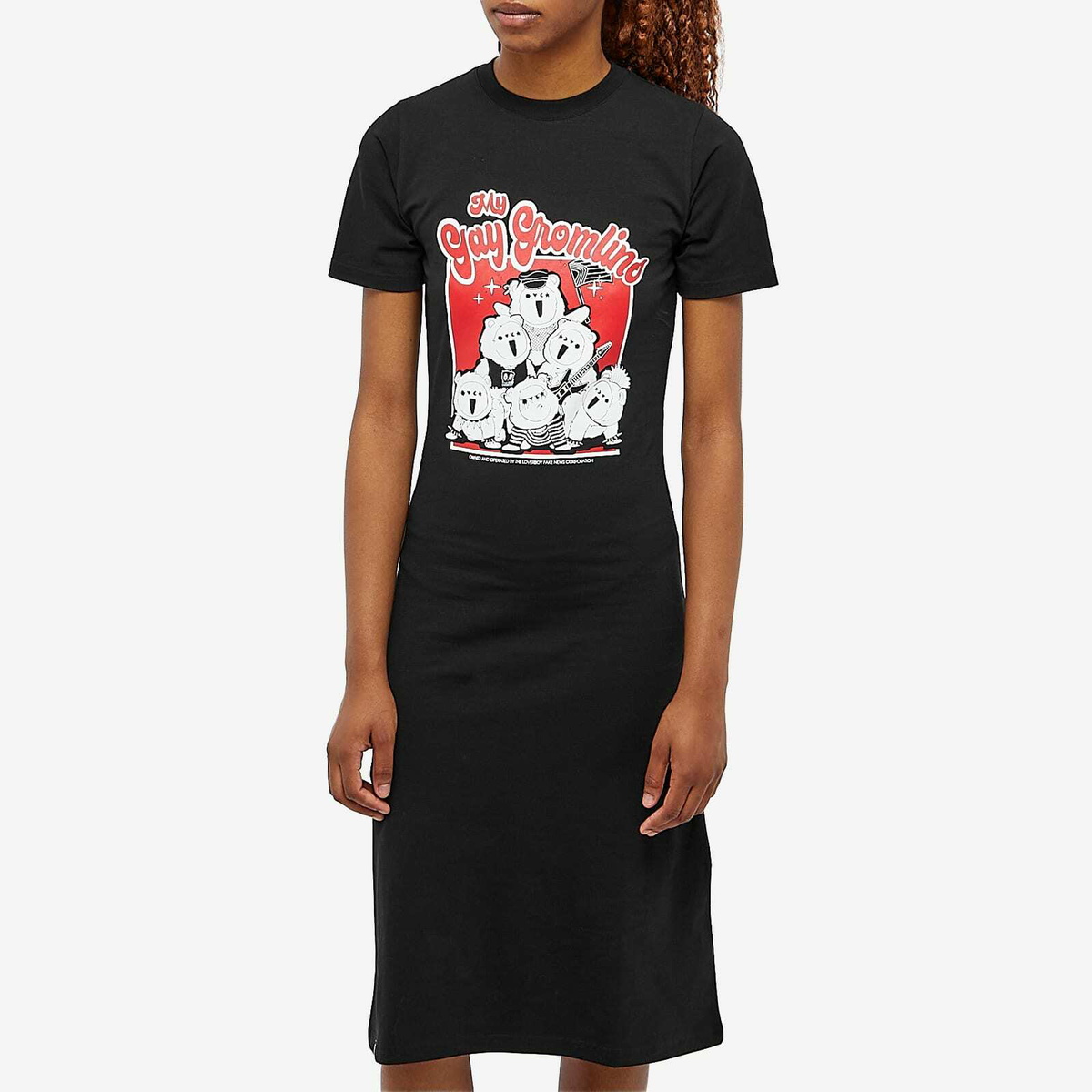 ワンピース CHARLES JEFFREY LOVERBOY BABY TEE DRESS Charles Jeffrey Loverboy Women's Charles Jeffrey Baby T