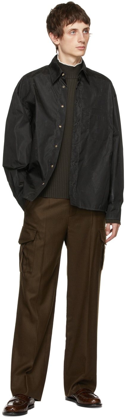 UNIFORME Merino Wool Funnel Neck Sweater