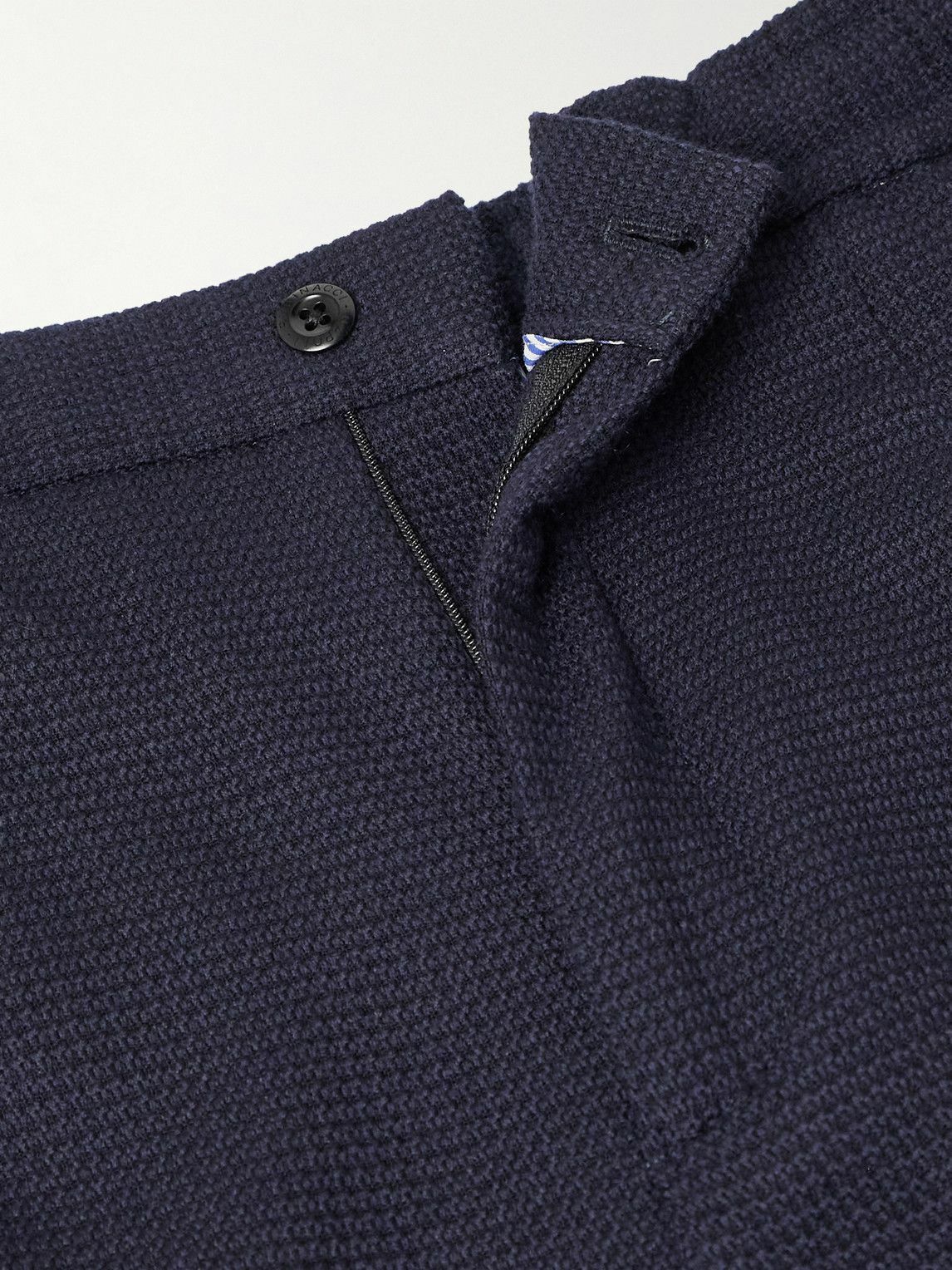 Rubinacci - Straight-Leg Pleated Super 130s Wool Trousers - Blue