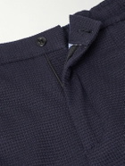 Rubinacci - Straight-Leg Pleated Super 130s Wool Trousers - Blue