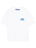 Picante Sienna Logo-print Cotton T-shirt White