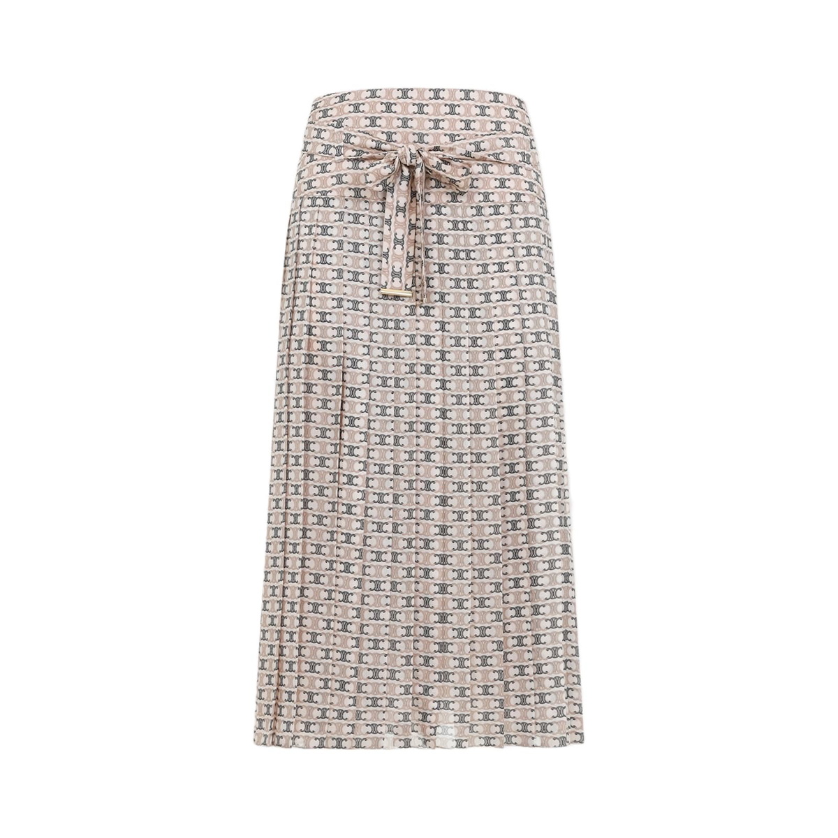 Celine Mesh Pull-On Skirt (Coffee) main image 1