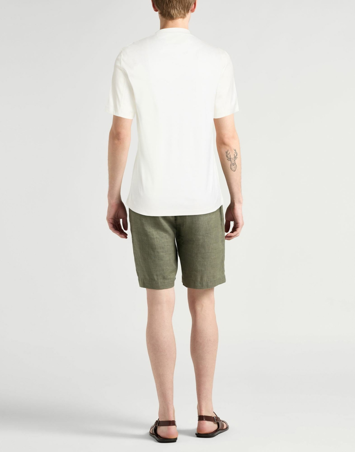 Brunello Cucinelli Mens T-shirt in White