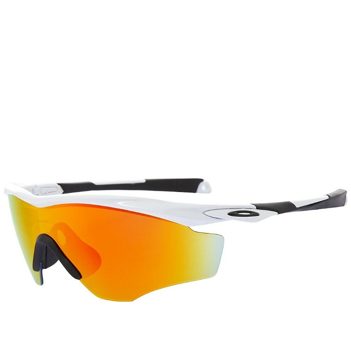 Photo: Oakley Men's M2 XL Sunglasses in Polished White