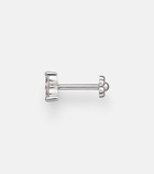 Maria Tash 18kt white gold (750/1000) single earring with diamonds