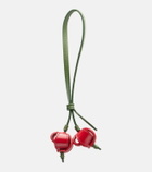 Jacquemus Les Cerises Small leather bag charm