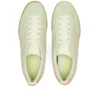 Adidas Gazelle Indoor Sneakers in Semi Green Spark/Almost Yellow/Cream White
