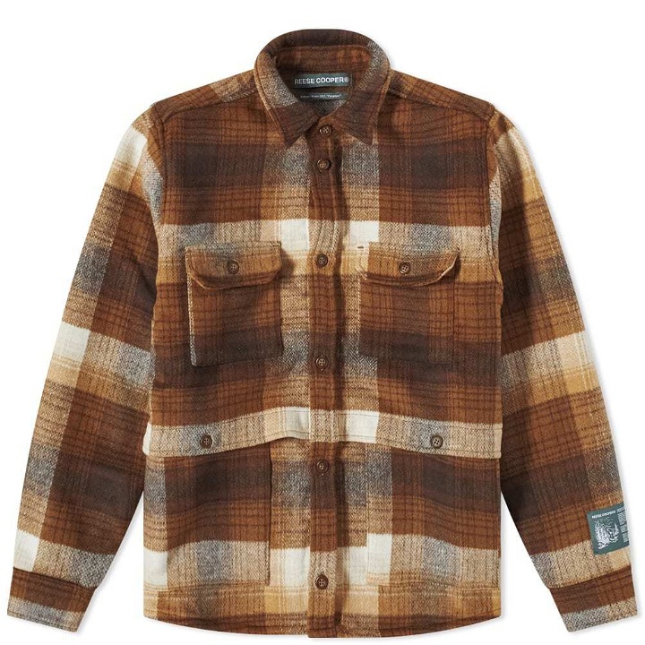 Photo: Reese Cooper Brushed Wool Flannel Button Down Shirt