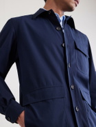 De Petrillo - Cotton Overshirt - Blue