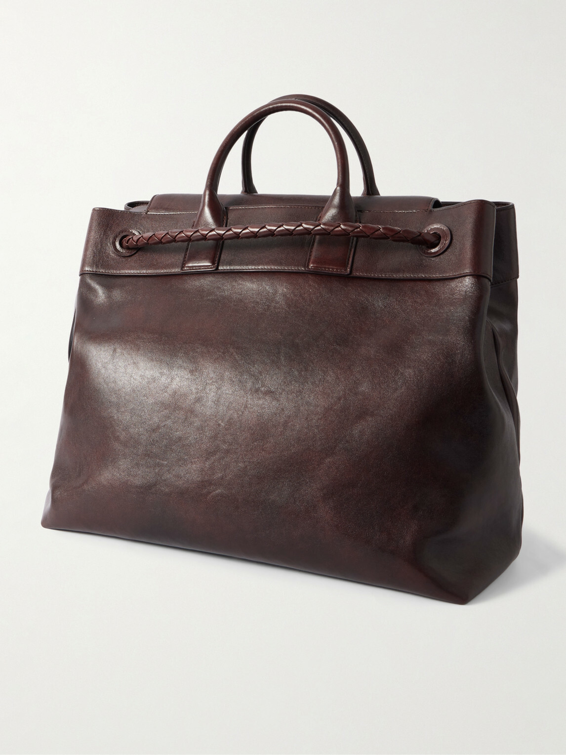 Bottega Veneta - Andiamo Large Leather Messenger Bag