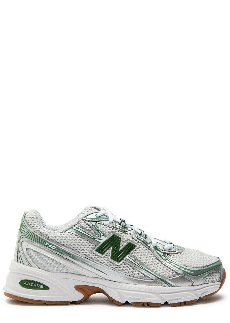New Balance 740 Panelled Mesh Sneakers Green