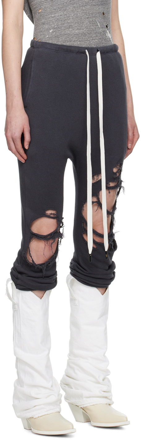 R13 SSENSE Exclusive Black Lounge Pants