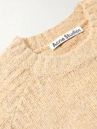 Acne Studios - Brushed ​Shetland Wool Sweater - Neutrals