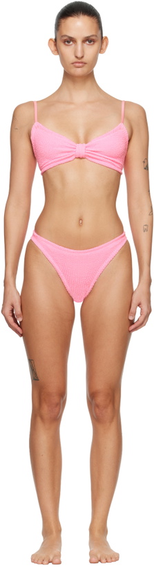 Photo: Hunza G Pink Alicia Bikini
