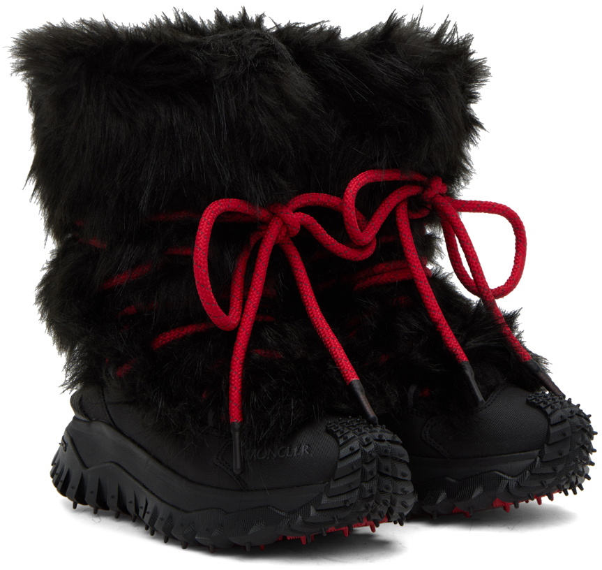 Moncler Grenoble Black Trailgrip Apres High Boots Moncler Grenoble