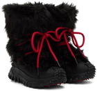 Moncler Grenoble Black Trailgrip Apres High Boots