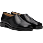 LEMAIRE Black Anatomic Slip On Loafers