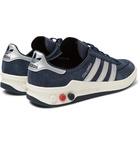 adidas Originals - Columbia SPZL Nubuck and Leather Sneakers - Men - Navy