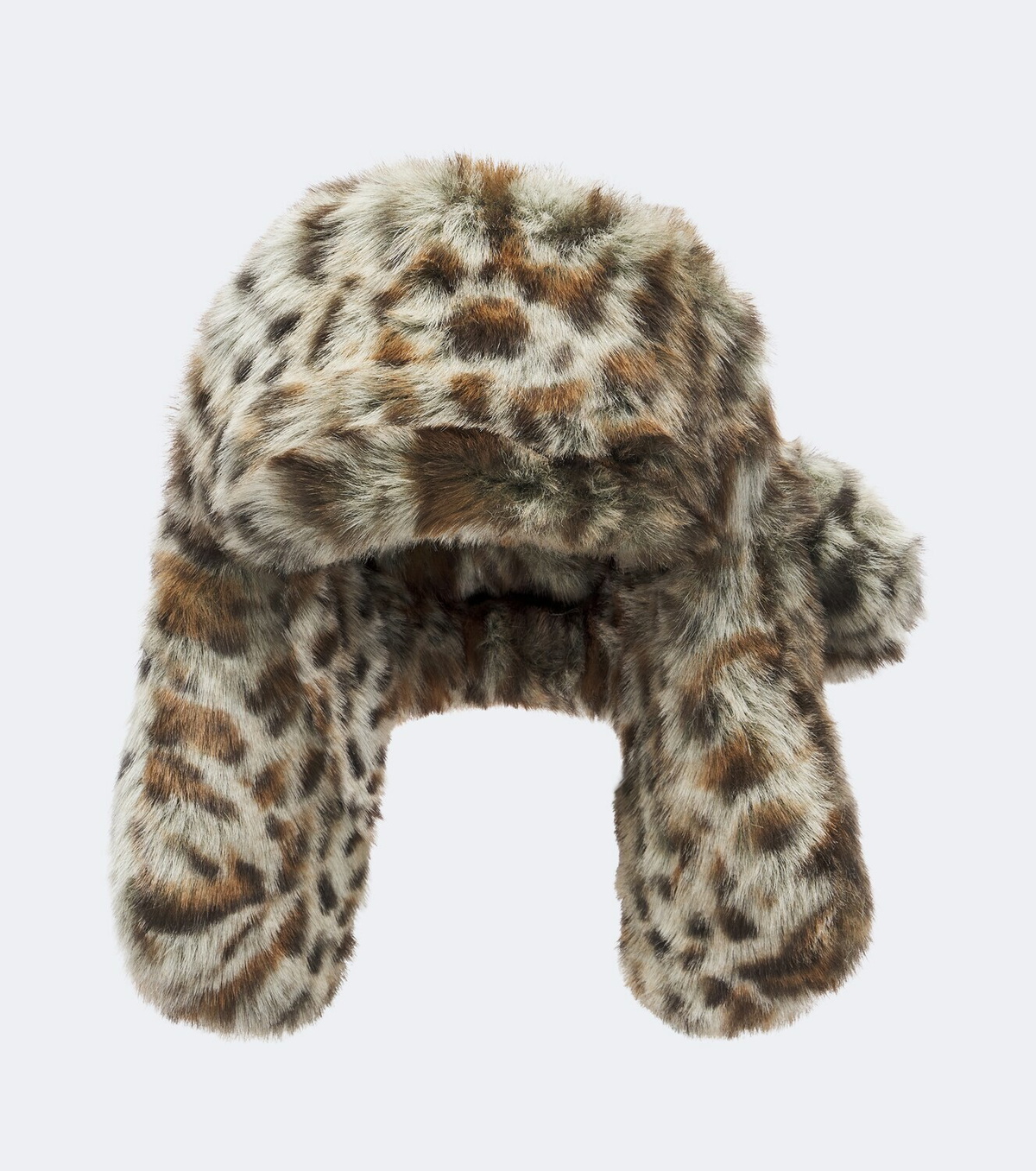 Ruslan Baginskiy Leopard-print aviator hat