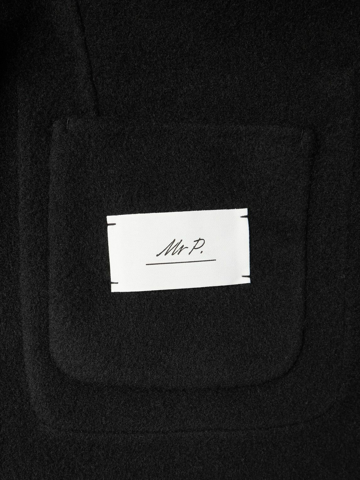 Mr P. - Double-Faced Brushed Cashmere and Yak-Blend Blazer - Black