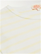 Armor Lux - Striped Organic Cotton-Jersey T-Shirt - Yellow