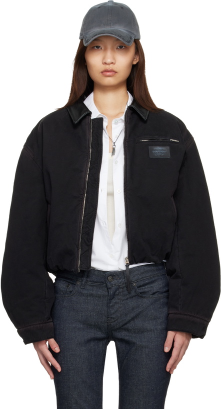 Photo: Acne Studios Brown Blouson Bomber Jacket