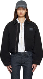 Acne Studios Brown Blouson Bomber Jacket