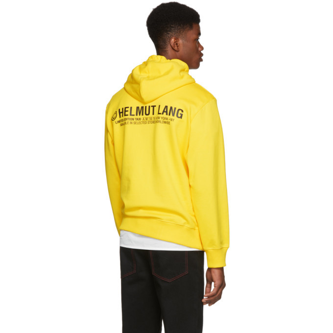 Helmut Lang Yellow New York Taxi Hoodie Helmut Lang