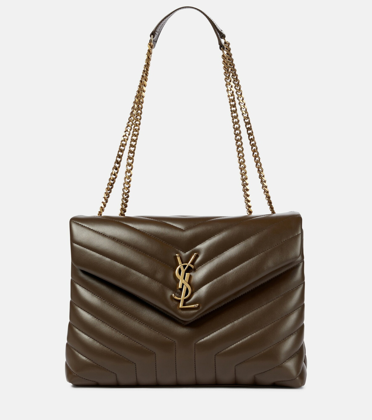 Saint Laurent Loulou Medium Leather Shoulder Bag