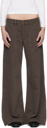JEANERICA Brown Guell Trousers
