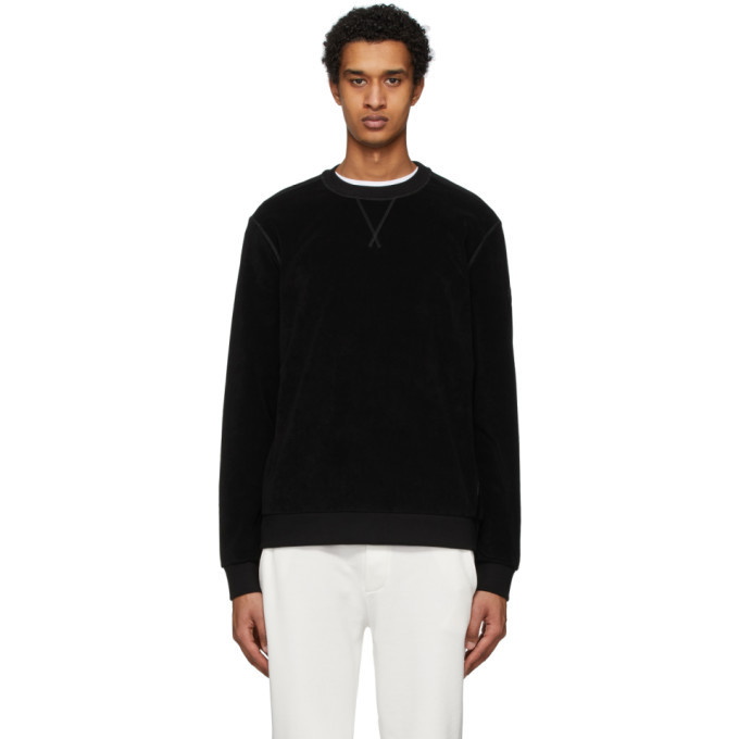 Photo: Moncler Black Cotton Sweatshirt