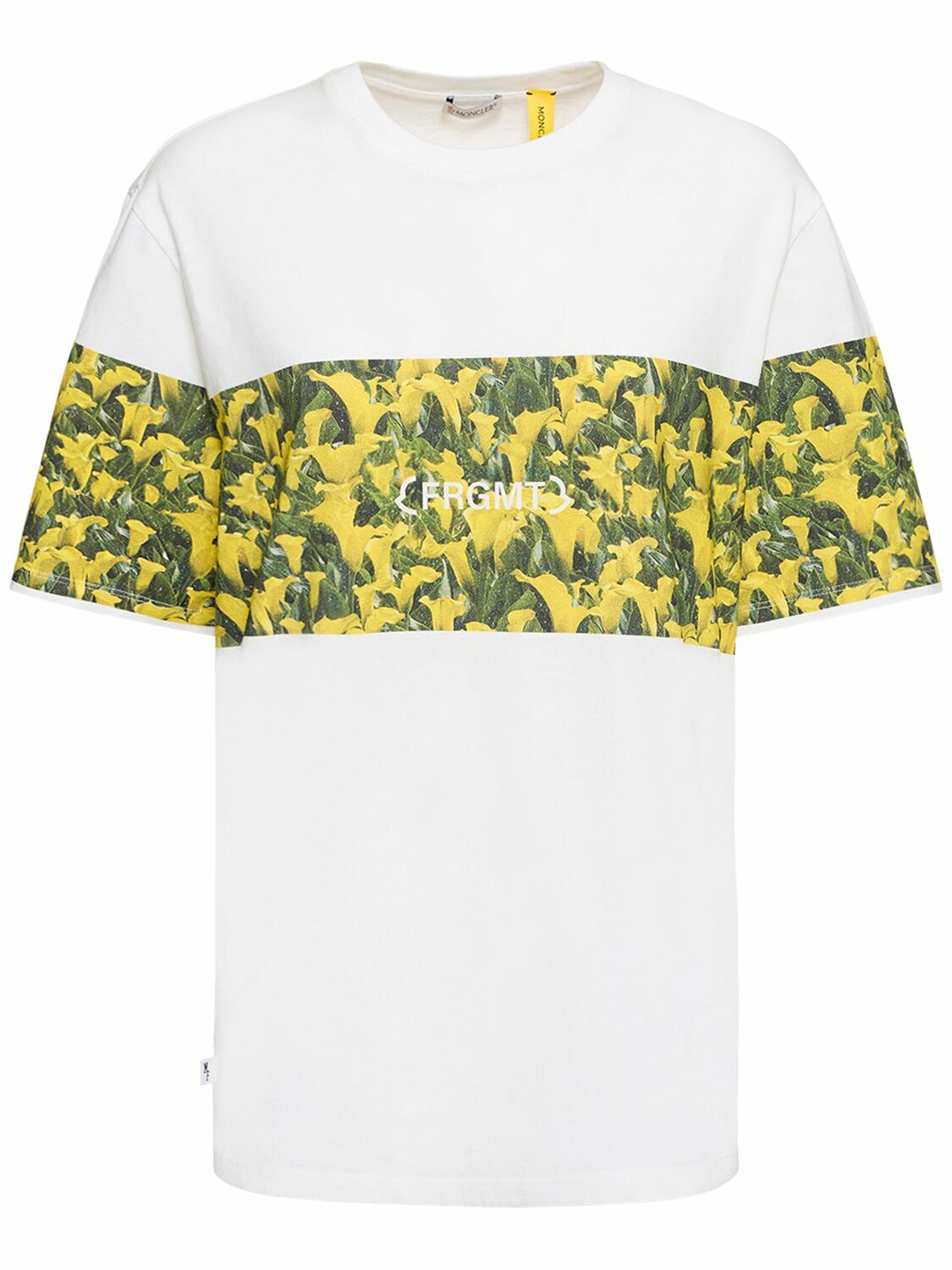MONCLER GENIUS - Moncler X Frgmt Floral Jersey T-shirt Moncler Genius