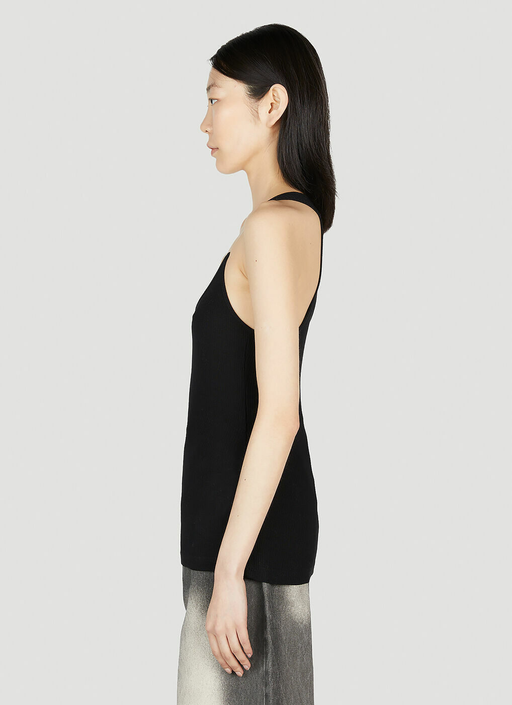 Y/Project - Invisible Strap Top in Black Y/Project